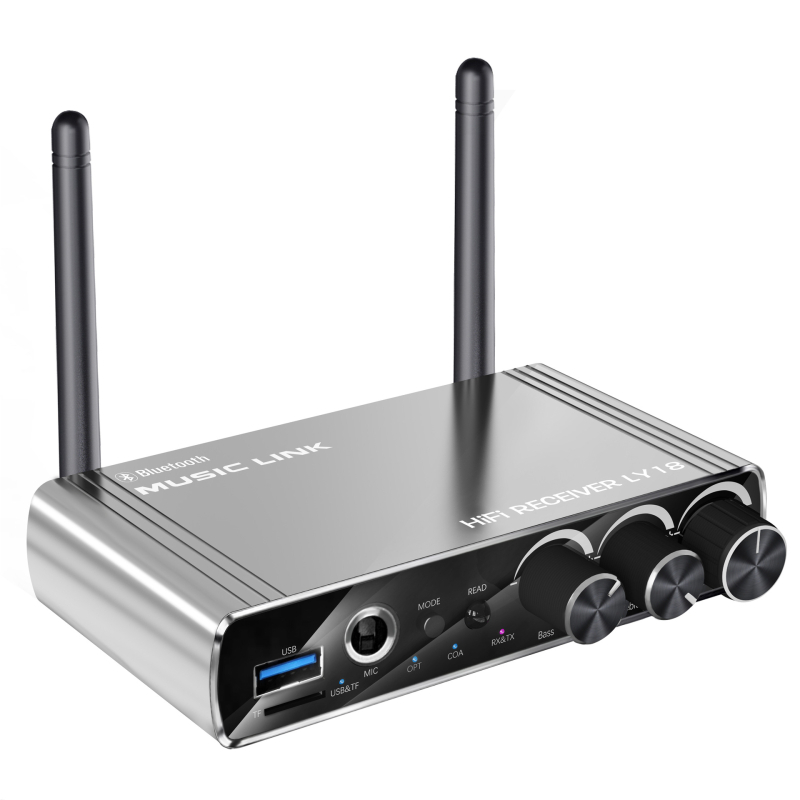Bluetooth audio transmiter/prijemnik LY-18 — AUX sučelje, Bluetooth 5.4, plug-and-play, domet 15 m