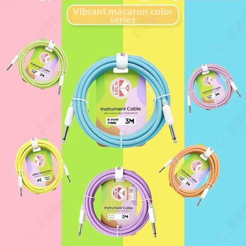 Kirlin cablu pentru chitară – cablu audio cu reducere a zgomotului pentru chitare electrice, acustice și bas