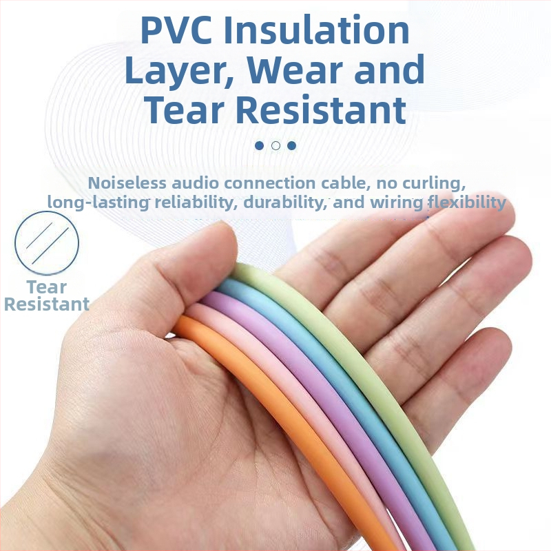 Kirlin cablu pentru chitară – cablu audio cu reducere a zgomotului pentru chitare electrice, acustice și bas