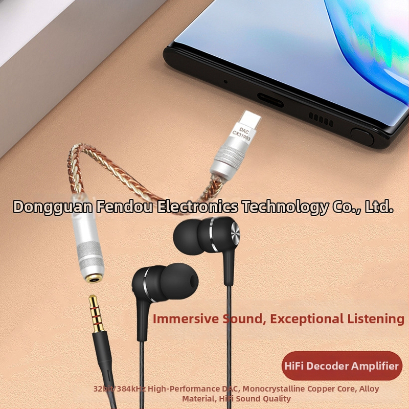 USB-C na 3,5 mm audio adaptér pre slúchadlá – Striver, 7N monokrystalické meďové jadro, TPES vodič, CE certifikát, hmotnosť 26 g
