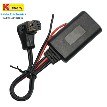 Novi auto Bluetooth Pioneer 12P četverokutni konektor s tinovanim bakrenim vodom, AUX audio kabel za reprodukciju zvuka