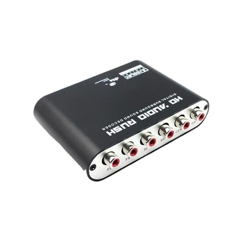 AC-3 audio dekoder s 5.1-kanalima DTS/Dolby, digitalni optički i koaksijalni ulaz u analognu RCA izlaz