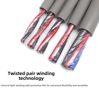 Vonkajší zvukový kábel pre subwoofer – OFC meď, PVC plášť, GB národný štandard, krútený pár