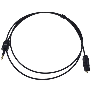 Cablu audio cu fibrǎ opticǎ Toslink, conector pătrat la conector rotund, placare cu aur, model OD2.2 Square to Round Line, pentru televizor
