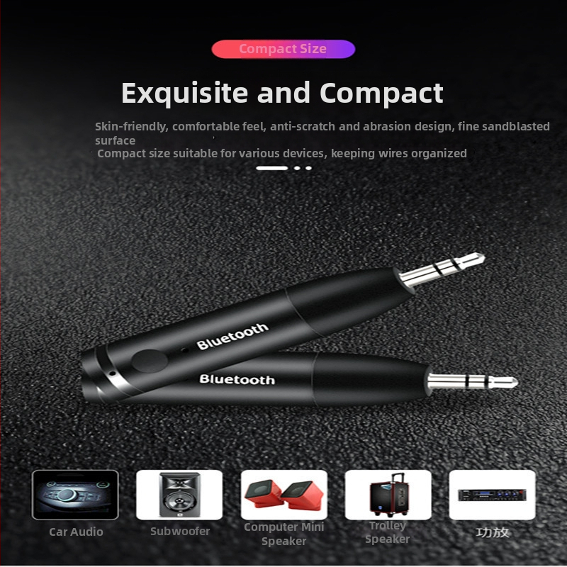 FY Syzd-0085 Auto AUX Bluetooth transmiter i prijemnik, Audio sučelje, Plug‑and‑Play, Bluetooth 5.0