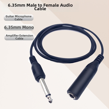 Audio adapter kabel 6,35 mm muški-ženski za slušalice i zvuk računala, univerzalni produžni kabel