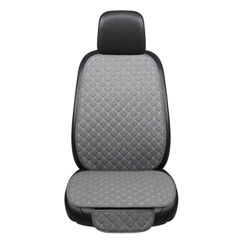 Set de perne pentru scaun auto, pentru suporturi față și spate, universal, pentru toate anotimpurile, respirabil, anti-derapare, țesătură de in cu umplutură din burete.