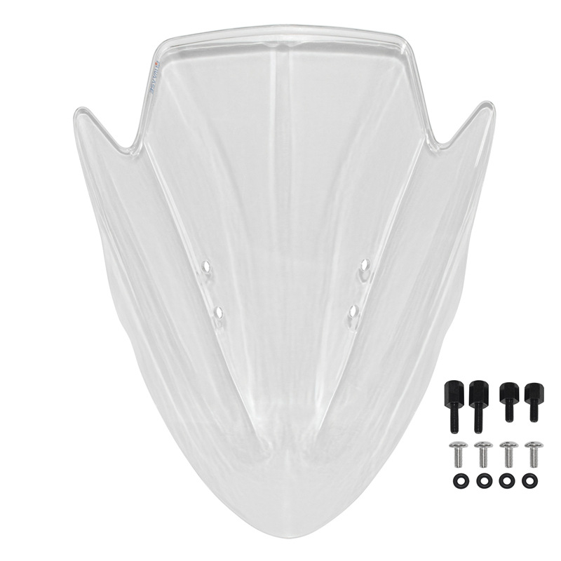 Prednje vjetrobransko staklo za Kawasaki ER-6N/ER650 (2012-2016), ABS plastika, kompatibilan ER-6N ER650 2012-2016