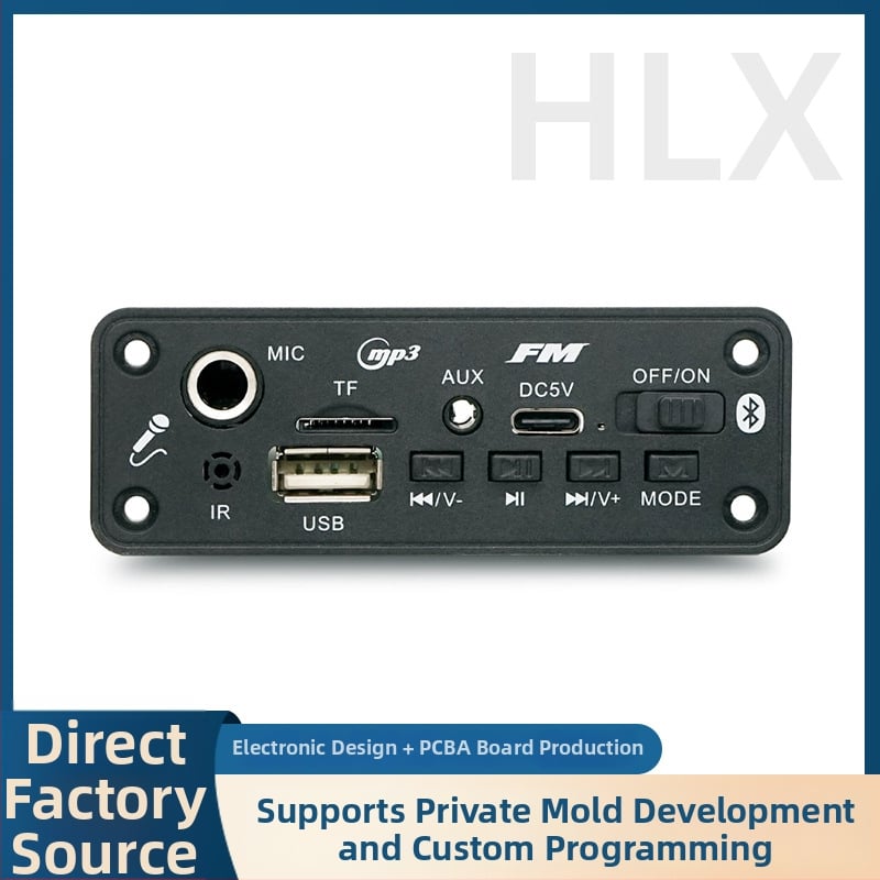 Bluetooth pojačalo ploča s MIC ulazom, izlaz 2x5W, Bluetooth MP3 audio modul.