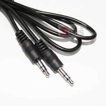 3,5 mm muški‑muški AUX audio kabel za automobil i računar, bakreni vodič, reljefna površina