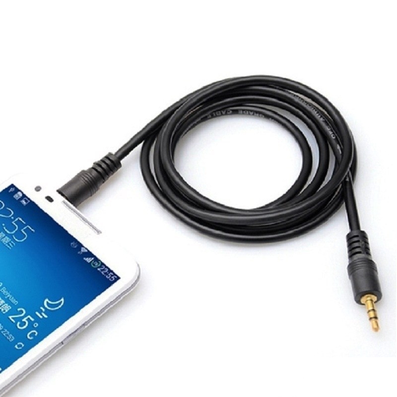 3,5 mm muški‑muški AUX audio kabel za automobil i računar, bakreni vodič, reljefna površina