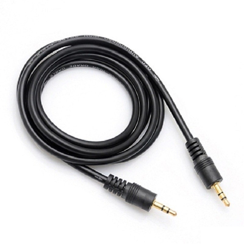3,5 mm muški‑muški AUX audio kabel za automobil i računar, bakreni vodič, reljefna površina