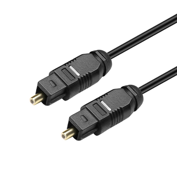 SPDIF optički digitalni audio kabel (TOSLINK) s plastičnim optičkim jezgrom, PVC kućištem, težina 0,2 kg, u prozirnoj vrećici