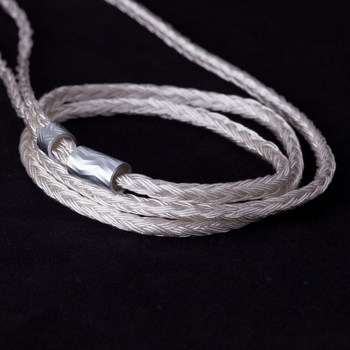 24-žilni kabel za slušalice sa srebrnim premazom MMCX 0,78 mm pin