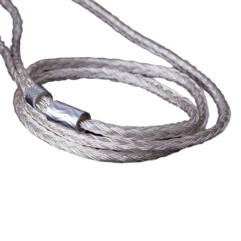 24-žilni kabel za slušalice sa srebrnim premazom MMCX 0,78 mm pin