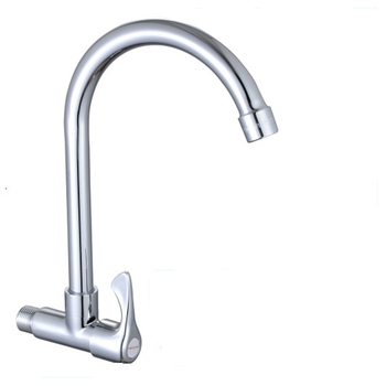 Kuhinjski ugradni slavina, jednoručna, samo hladna voda, mesing tijelo, keramički kartridžni ventil, 0–90°C, 0,8–1,2 MPa