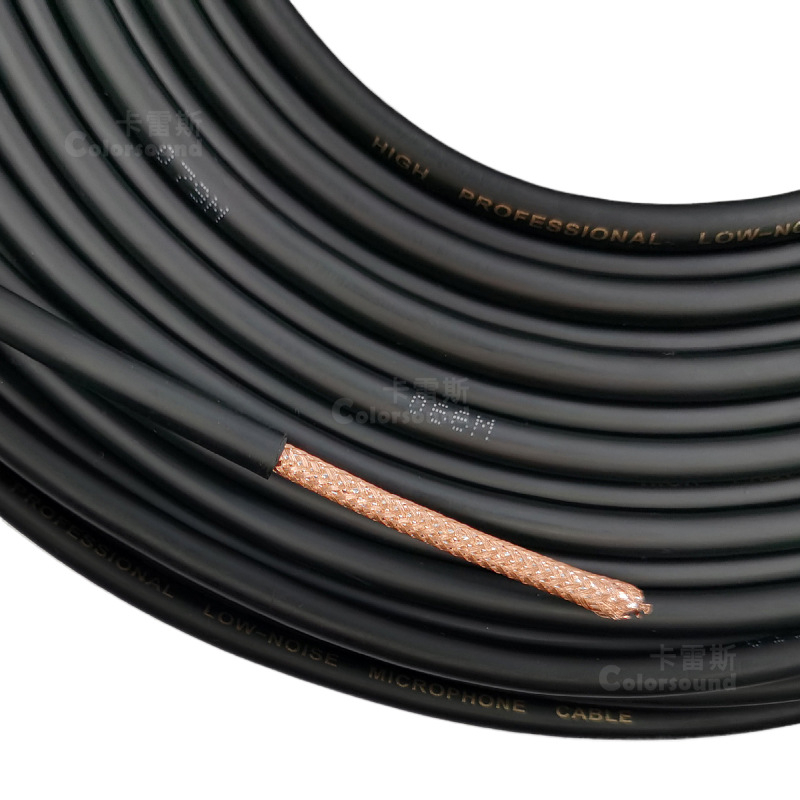XLR kabel za mikrofon, muški–ženski, balansirani, 2 jezgre, čisti bakreni vodič