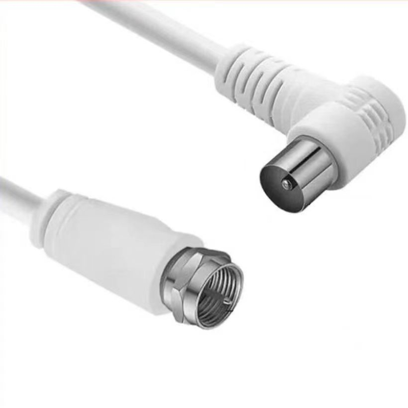 Video kabel za TV s F konektorom, duljine 1,5 m, čelično obloženi bakreni kabel, HD prijenos