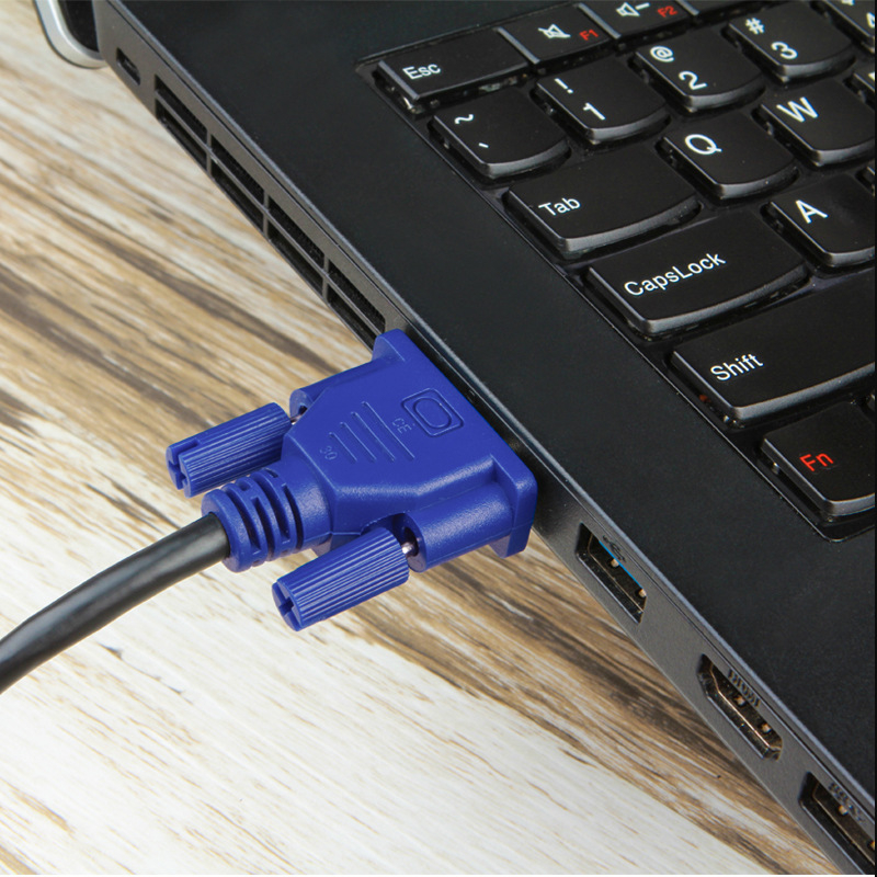 VGA kabel od čistog bakra, 3+6 jezgri, produžni kabel za računalo, projektor, zaslon i TV