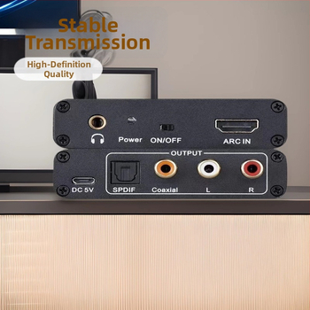 ARC/HDTV audio povratni pretvarač s optičkim i koaksijalnim izlazom, 3,5 mm izlaz za slušalice