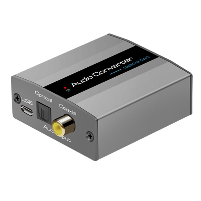 Digitalno-analogni pretvarač zvuka s koaksijalnim ulazom i 3,5 mm stereo izlazom