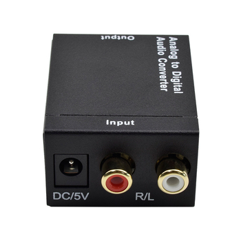 XWD-09 Digitalno-analogni pretvarač zvuka s koaksijalnim i optičkim ulazom, kompatibilan s PS5