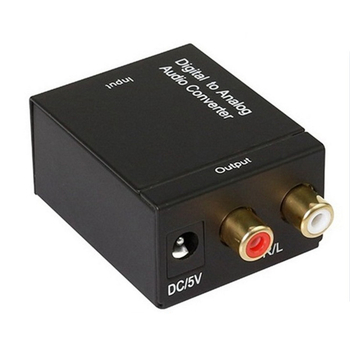XWD-09 Digitalno-analogni pretvarač zvuka s koaksijalnim i optičkim ulazom, kompatibilan s PS5