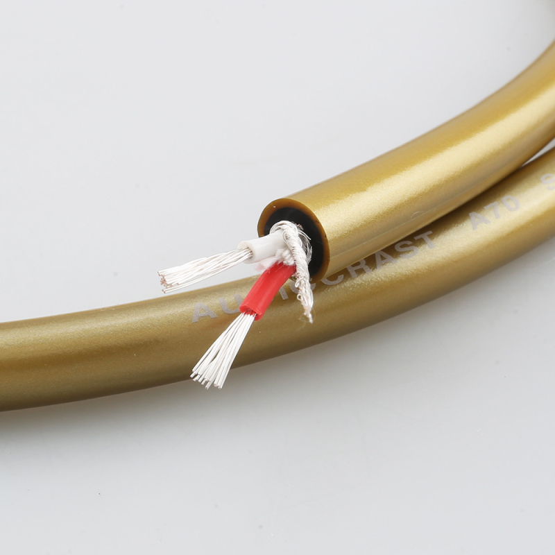Audiocrast Carles A70 dvovodični audio kabel s premazom srebra, izbalansirani signal