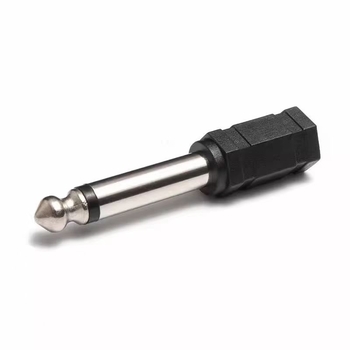 Mono audio adapter 3,5–6,5 mm, niklani priključci, HiFi zvuk, stabilna veza, model AJS6535