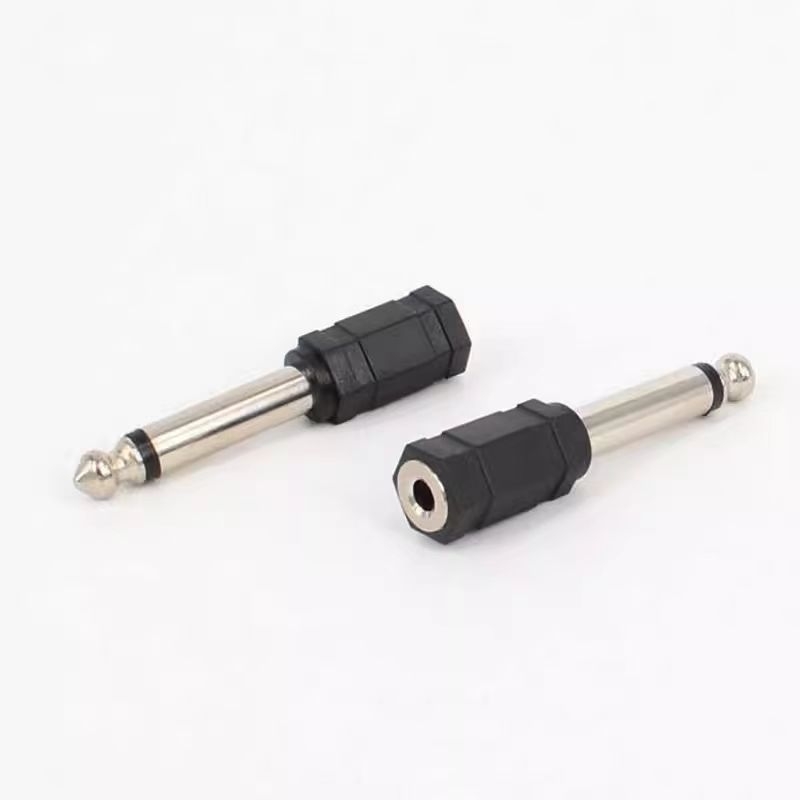 Mono audio adapter 3,5–6,5 mm, niklani priključci, HiFi zvuk, stabilna veza, model AJS6535