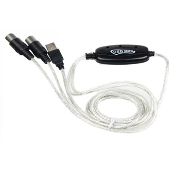 MIDI to USB kabel za električni klavir, niklano kućište, bakreno jezgro, model B31200110