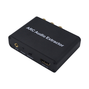 Mega-meaning AY80 ARC Audio Return Adapter s HDMI Audio Dekoderom i Konverterom za Optički/Koaksijalni Signal