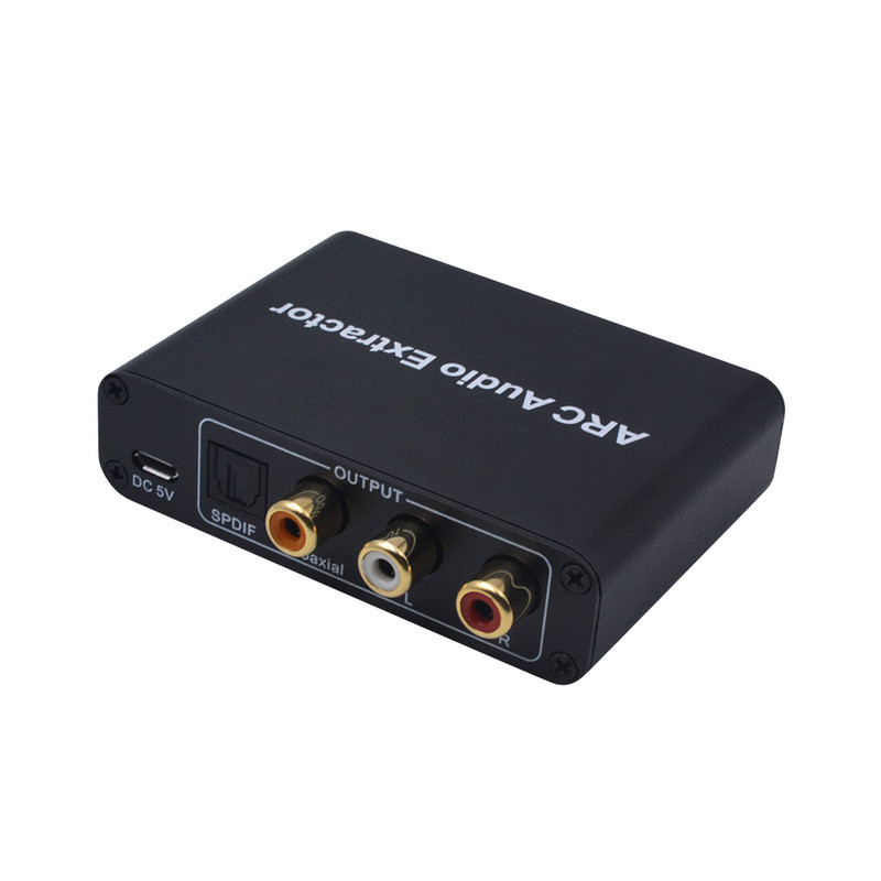 Mega-meaning AY80 ARC Audio Return Adapter s HDMI Audio Dekoderom i Konverterom za Optički/Koaksijalni Signal
