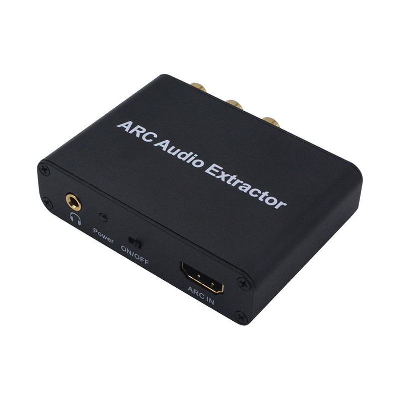 Mega-meaning AY80 ARC Audio Return Adapter s HDMI Audio Dekoderom i Konverterom za Optički/Koaksijalni Signal