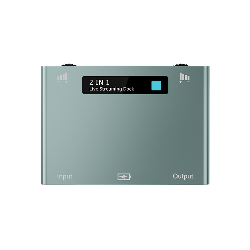 Κάρτα ήχου για ζωντανή μετάδοση, μετατροπέας 2-σε-1 στερεο, συμβατό με Apple, Huawei, Vivo, Xiaomi και Samsung κινητά (MX-108; μάρκα MX)