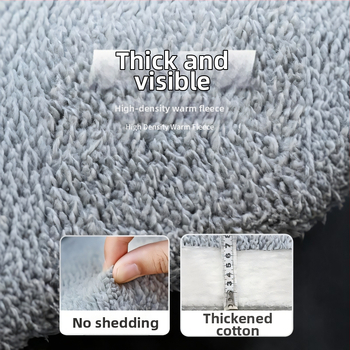 Pokrývka čelného skla pre skúter Uhr125 – odolná voči opotrebeniu, hrubá zimná flísová podšívka