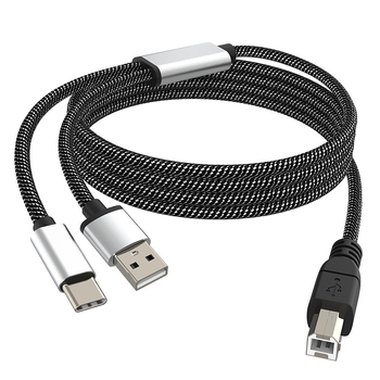 Moswag cablu audio pentru Apple OTG la USB; carcasă nichelată; nucleu din cupru; conductor din cupru; pentru dispozitive digitale