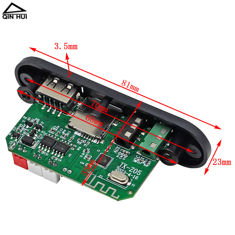Qinyuhui Bluetooth modul, ploča zvučnog pojačala, PCBA ploča i ploča za dekodiranje zvuka, model 5