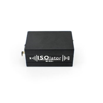 XLR audio izolator K01 — 1-kanalni filter za smanjenje šuma, adapter za XLR opremu, pasivan, podržava daljinsko buđenje (2024)