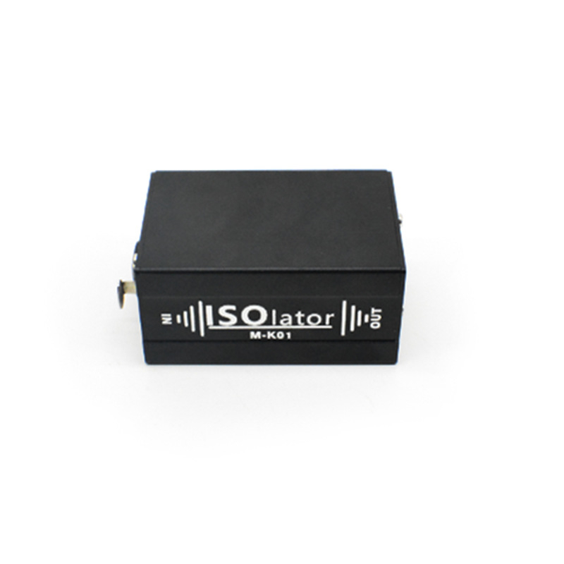 XLR audio izolator K01 — 1-kanalni filter za smanjenje šuma, adapter za XLR opremu, pasivan, podržava daljinsko buđenje (2024)