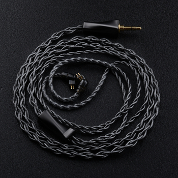 Audio kabel 4.4 mm balansirani, 0.78 mm 2-pin priključak, Litz koaksijalni, vodiči od srebra