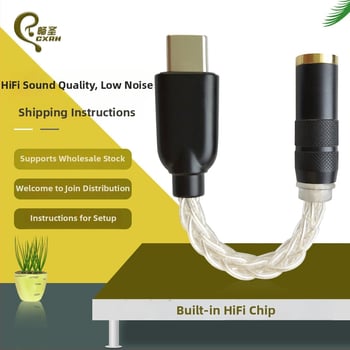 Chang Sheng CS46L41 Type-C Hi-Fi DAC ακουστικά με ενσωματωμένο ενισχυτή για κινητά