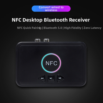 DLS D10 Bluetooth audio prijímač s rozhraním 3,5 mm AUX, RCA a USB, Plug-and-Play, externé napájanie, Bluetooth 5.0, dosah 10 m