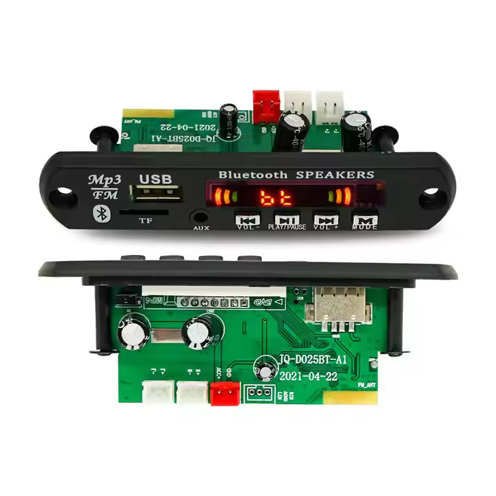 Bluetooth audio dekoder za auto pojačalo, MP3 dekoder modul, visokokvalitetan zvuk, 2x40W izlaz