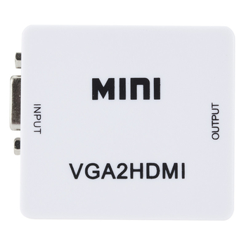 Grwibeou VGA to HDMI konvertor, 1080p, napájaný cez USB, správa energie podporovaná