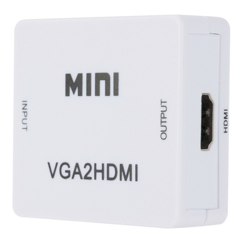 Grwibeou VGA to HDMI konvertor, 1080p, napájaný cez USB, správa energie podporovaná
