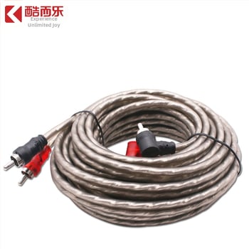 RCA kabel za auto audio, bakreni, čisti bakar, duljine 1 m, 2 m, 3 m i 5 m