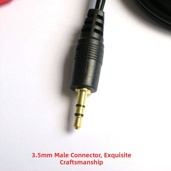 3,5 mm audio kabel s podjelom 1 na 2, plosnat AV priključak, zvuk i video