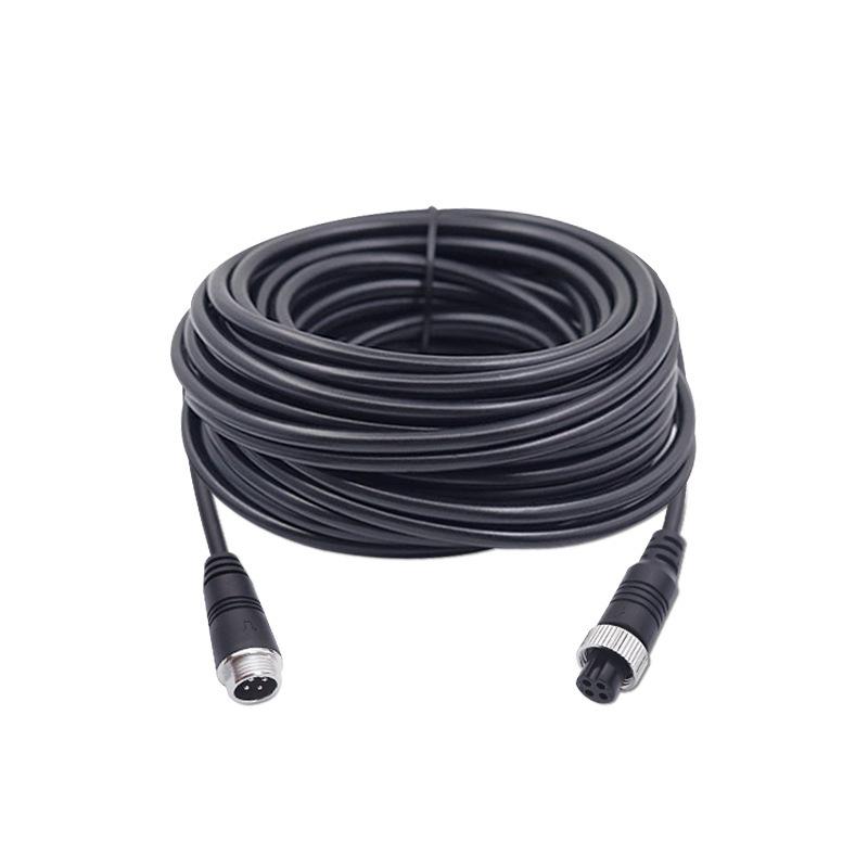Kebaolong kabel za povezivanje četvero-kanalne nadzorne kamere na vozilu s PVC ovojem