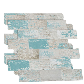 PVC αυτοκόλλητο τοίχου, αυτοκόλλητο, αδιάβροχο, ανθεκτικό στη μούχλα, αντιρύπανσης, μονόχρωμο σχέδιο, 5+ φύλλα